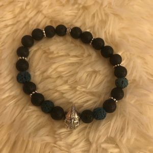 Brasalet lava stones